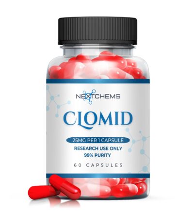 Clomid (Clomifene, Clomiphene), 25 mg – 60 capsules